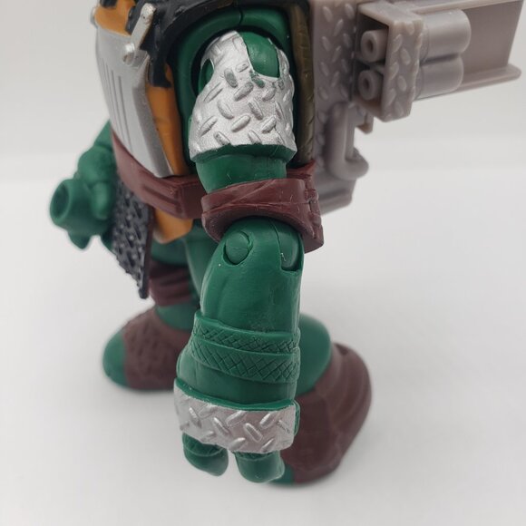 2012 TMNT Figurine Flingers Sai Throwing Raphael Figure Ninja Turtles Figure /FF - Picture 5 of 5